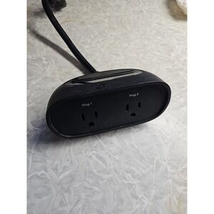 Kasa Smart Outdoor Smart Plug KP400, Smart Home Wi-Fi Outlet with 2 Sockets,